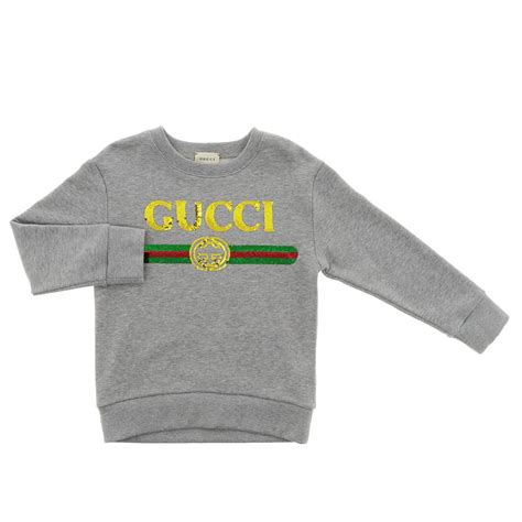 felpa gucci logo grigia|Felpa Grigia Con Logo .